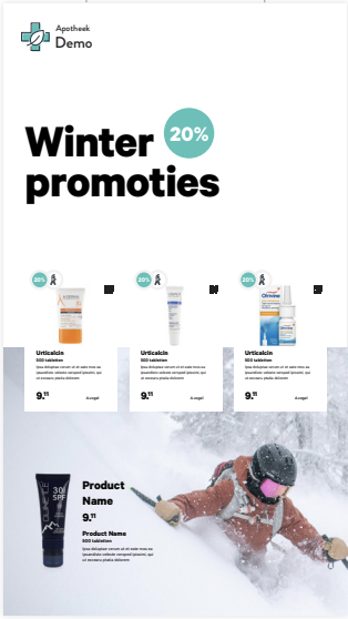 Winter promotion